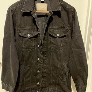 H&M Oversized Denim Jacket.